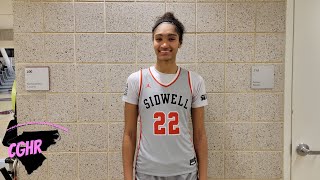 Sidwell Friends DC  2024  Guard  Kendal Dudley  Team Durant 17U  UCLA Commit Interview [upl. by Aro]