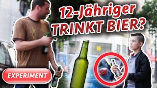 Würdest DU einem Kind die Bierflasche öffnen EXPERIMENT [upl. by Thomey]