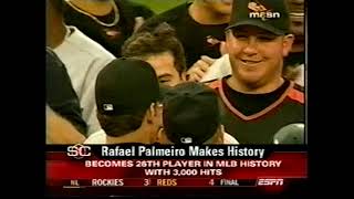 2005 MLB Highlights July 15 Rafael Palmeiro 3000th hit [upl. by Mcmahon457]