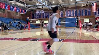 Sanger VS Clovis East Frosh Boys Volleyball [upl. by Boff]