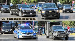 Inside the Multi Billion US President Motorcade  Motorcade  Secrets of the US President Motorcade [upl. by Philpot583]