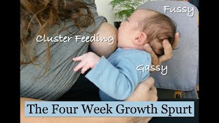 Breastfeeding Through the Four Week Growth Spurt [upl. by Nerak]