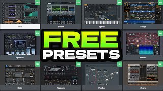 The BEST Website for FREE VST Presets Loops and Skins 💯 [upl. by Alrats]