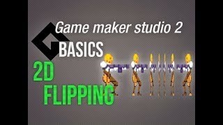 🔴Game Maker Studio 2  Basics  Make a 2D Paper Mario flip [upl. by Korman]