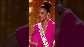 Miss Universe Dominican Republic Preliminary Evening Gown 71st MISS UNIVERSE [upl. by Siuqaj]