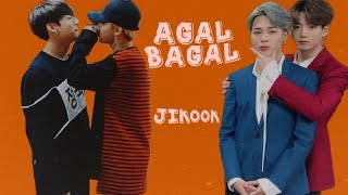 Agal Bagal ft Jikook  BTS BOLLYWOOD💜 Jikook fmv Koreantheatertrend [upl. by Gayleen]