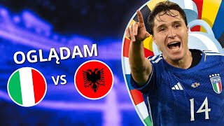 OGLĄDAM MECZ WŁOCHY  ALBANIA EURO 2024 [upl. by Pulchia220]