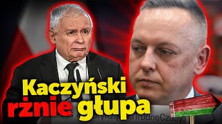 Kaczyński rżnie głupa Jak prezes PiS quotzapominaquot o aferzystach szpiegach których znał [upl. by Airehtfele]