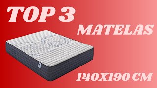 Top 3  Meilleur Matelas 140x190 cm 2024 [upl. by Noryv246]