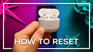 How to factory reset AirPods 4 and AirPods 4 with Active Noise Cancellation [upl. by Htebarual]