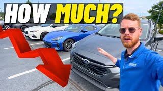 What is happening to Subaru prices [upl. by Etienne]