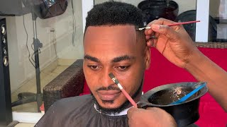 MetThebarber how to apply Black Hair Dye PERFECTLY Tutorials  Ep 1 [upl. by Akemit]