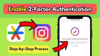 Enable 2FA Instagram  Turn on Twofactor Authentication Instagram connect to Google Authenticator [upl. by Aeet62]