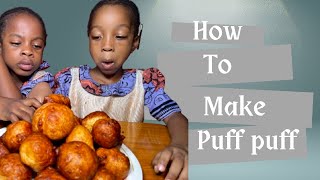 Puff puff recipe [upl. by Enelrahs]