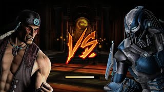 Nightwolf Vs Cyber SubZero Mortal kombat 9 [upl. by Triley]