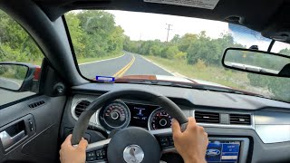 2014 SVT Shelby GT500 Mustang POV Drive [upl. by Ellimak]