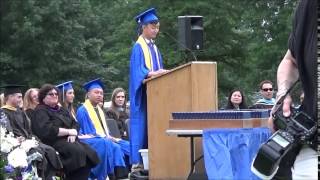 Herricks High School Dustin Liu Graduation Spech [upl. by Einahpets]