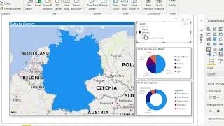 Use Filled Map in Power BI  Filled Map in Power BI Desktop [upl. by Abe906]