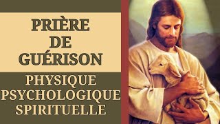 ✨️ PRIÈRE de GUÉRISON PHYSIQUE PSYCHOLOGIQUE et SPIRITUELLE ✨️ [upl. by Eamanna536]