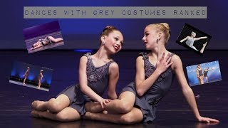 Dances With Grey Costumes Ranked  Dance Moms [upl. by Jody723]