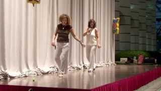 Line Dance WOW Tokyo choreod by Ria Vos Kate Sala amp The Tokyo Line Dancers  Condensed Teach [upl. by Acinehs]