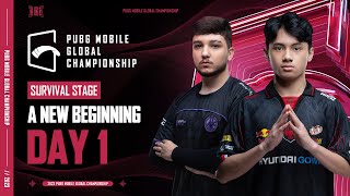 EN 2023 PMGC League  Survival Stage Day 1  PUBG MOBILE Global Championship [upl. by Ariak]