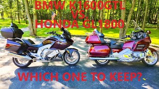 2014 BMW K1600GTL vs 2005 Honda GL1800Which one to keep [upl. by Studner44]