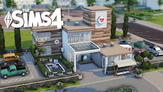 🏥💉 Willow Creek Small Hospital  Sims 4 Stop Motion  NO CC [upl. by Lleira219]