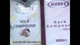 coconut milk chocolate easy recipe [upl. by Eelirem]