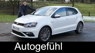 20152016 New Volkswagen Polo GTI Facelift test drive REVIEW  VW Polo GTI Autogefühl [upl. by Einahpehs]