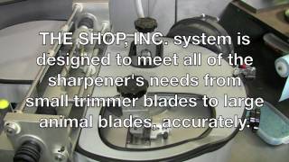 Clipper Blade Sharpening  The Shop Inc [upl. by Claudetta]