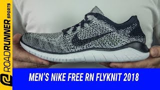 Mens Nike Free RN Flyknit 2018  Fit Expert Review [upl. by Gerda]