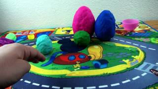 PLay doh surprise eggs [upl. by Evilo]