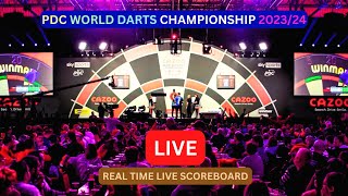 202324 PDC World Darts Championship LIVE Score UPDATE Today Final Match Jan 03 2024 [upl. by Mastic]