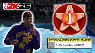 I Hit Starter 1 and Unlocked TwoWay Tenacity on NBA 2K25 [upl. by Merfe621]