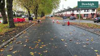 Pinehurst Avenue Anfield  Full Drone Run  Completed Works [upl. by Vanni]