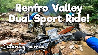 Renfro Valley Dual Sport ride 2023 Saturday morning [upl. by Zurek]