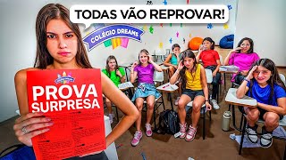 As Meninas Trapacearam Na PROVA SURPRESA [upl. by Enom119]