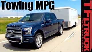 2016 Ford F150 Limited 35L EcoBoost V6 Towing MPG Review [upl. by Bury]