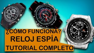 Análisis de reloj cámara espía Cómo funciona y cómo usar este modelo de cámara oculta [upl. by Tarra]