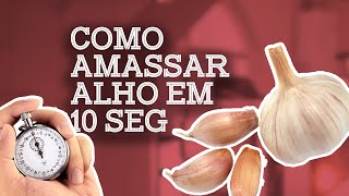 Amassar alho em 10 segundos  Chef alemão Heiko Grabolle [upl. by Nnyled]