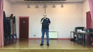 BEGINNER LINE DANCE LESSON 21  Absolutely [upl. by Acim]