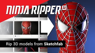 Ninja Ripper 209 beta  Rip any 3D model from Sketchfab [upl. by Muldon]