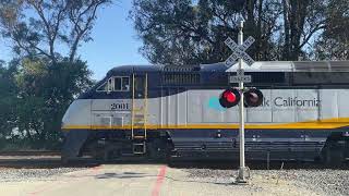 Eckley Pier Railway Crossing Crockett CA USA [upl. by Burk]