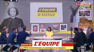 coupe du monde à 48 équipes les réactions de lÉquipe dEstelle  Foot  CdM [upl. by Ahsyad310]