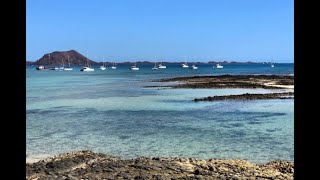 Fuerteventura Corralejo beach amp walking around Travel VLOG GoPro HD [upl. by Cowden627]