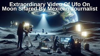 Extraordinary Video Of Ufo On Moon Shared By Mexican Journalist  Mexican Ufo  Ufo Mexico  Uap Ufo [upl. by Pastelki]