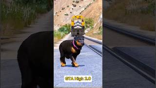 GTA 5 Franklin Helped Dog In GTA 5 Game Shortsgta5 gta gaming shorts trending 🔥🔥 [upl. by Amalea]