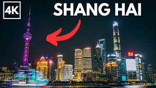 Shanghai China A 4K Night Tour of the City’s Iconic Skyline and Shanghai Tower [upl. by Reeba]