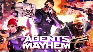 AGENTS OF MAYHEM All Cutscenes Full Game Movie 1080p 60FPS HD [upl. by Pollux]